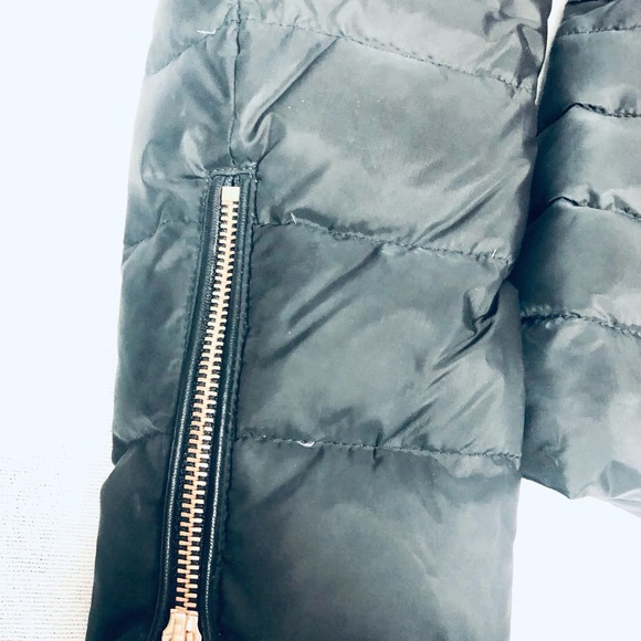 NWT. ZARA OUTERWEAR BLACK WOMENS WINTER PUFFER COAT SIZE M !! - Picture 12 of 14